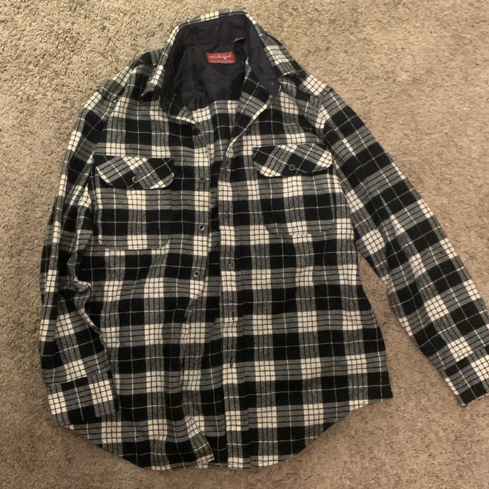 Vintage wool flannel
